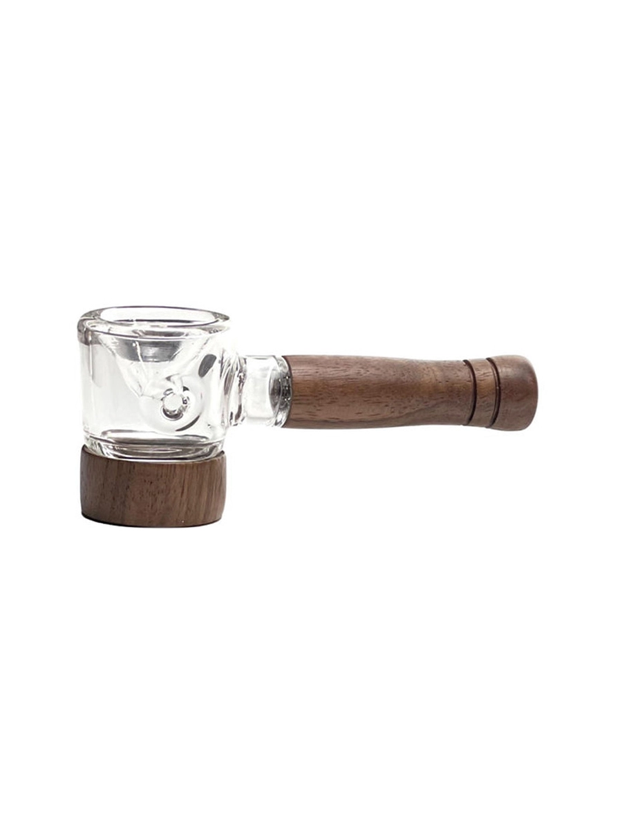 Connect Walnut Spoon Hand Pipe
