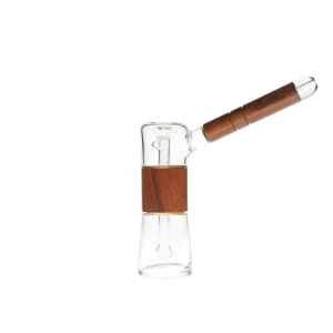 Connect Wood and Glass Bubbler
