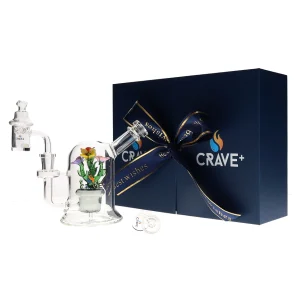 Crave+ Mini Swirl Water Pipe Gift Set