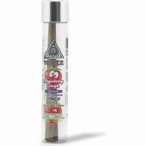 DazeD8 Strawberry Cough Delta 8 THC-O Pre Roll (1.5g)