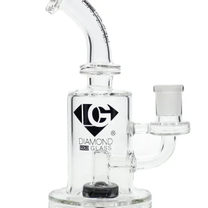 Diamond Glass 7" Chomper Showerhead Perc Dab Rig