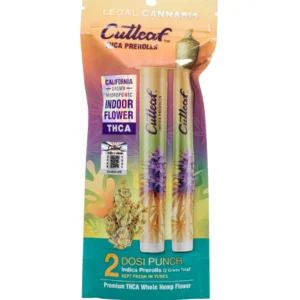 Dosi Punch Cutleaf THC-A Pre Rolls 2G
