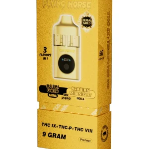 Dubai Gold | Arabian Midnight Flying Horse Dubai Gold 3 in 1 Disposable 9G