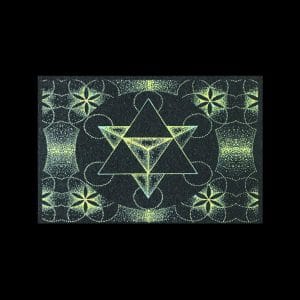 East Coasters 7"" Rectangle Dab Mat