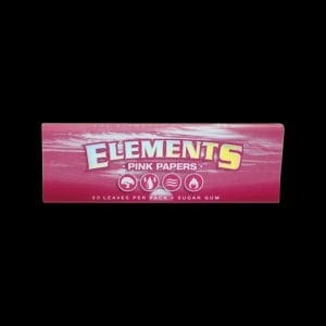 Elements Pink 1 1/4 Rolling Papers