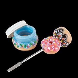 Empire Glassworks Donuts Dabber + Terp Jar