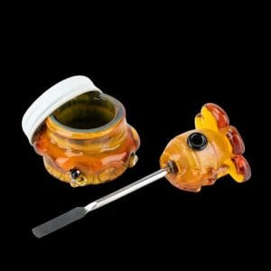 Empire Glassworks Honeycomb Dabber + Terp Jar