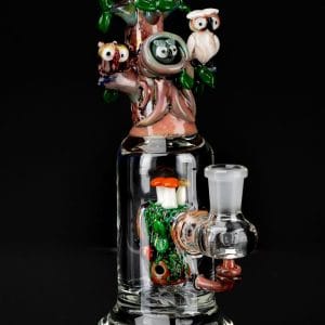 Empire Glassworks ""Hootie and Friends"" Mini Rig