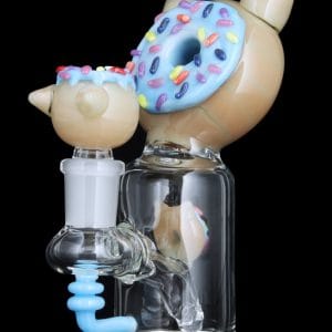 Empire Glassworks ""Kitty Donut"" Mini Rig