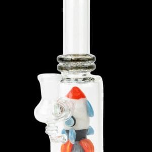 Empire Glassworks Rocket Ship Mini Tube