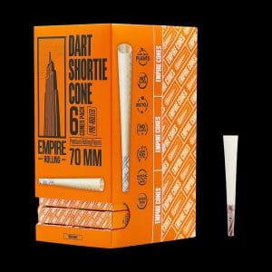 Empire Rolling UltraSmooth Dart Shortie 70mm Size 6-Count