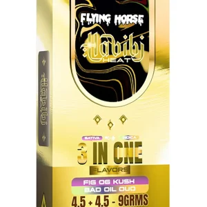 Fig OG Kush | Bad Oil OUO Flying Horse Habibi Heat Edition 3in1 THC Vape 9G