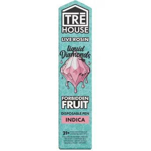 Forbidden Fruit Tre House Live Rosin Liquid Diamonds Vape 2G