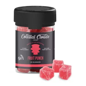 Fruit Punch Coastal Clouds Delta 9 Gummies 200mg