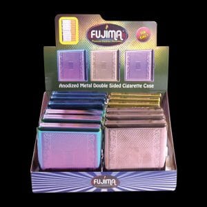Fujima Anodized Metal Double Sided Cig Case