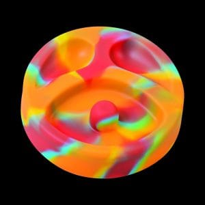 Fujima Silicone Double Pipe Ashtray