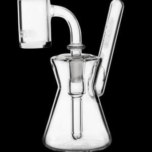 GRAV Hourglass Pocket Bubbler Rig - Clear