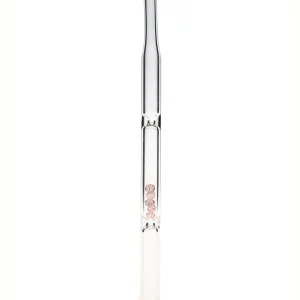Glass Dabber With Pink Diamonds