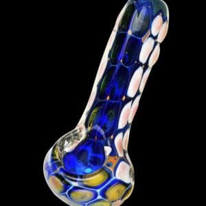 Glass Spoon Pipe - Desert At Night