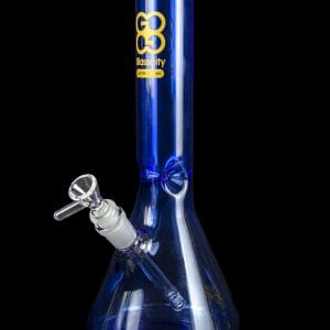 Glasscity Limited Edition Cobalt Blue Beaker Ice Bong
