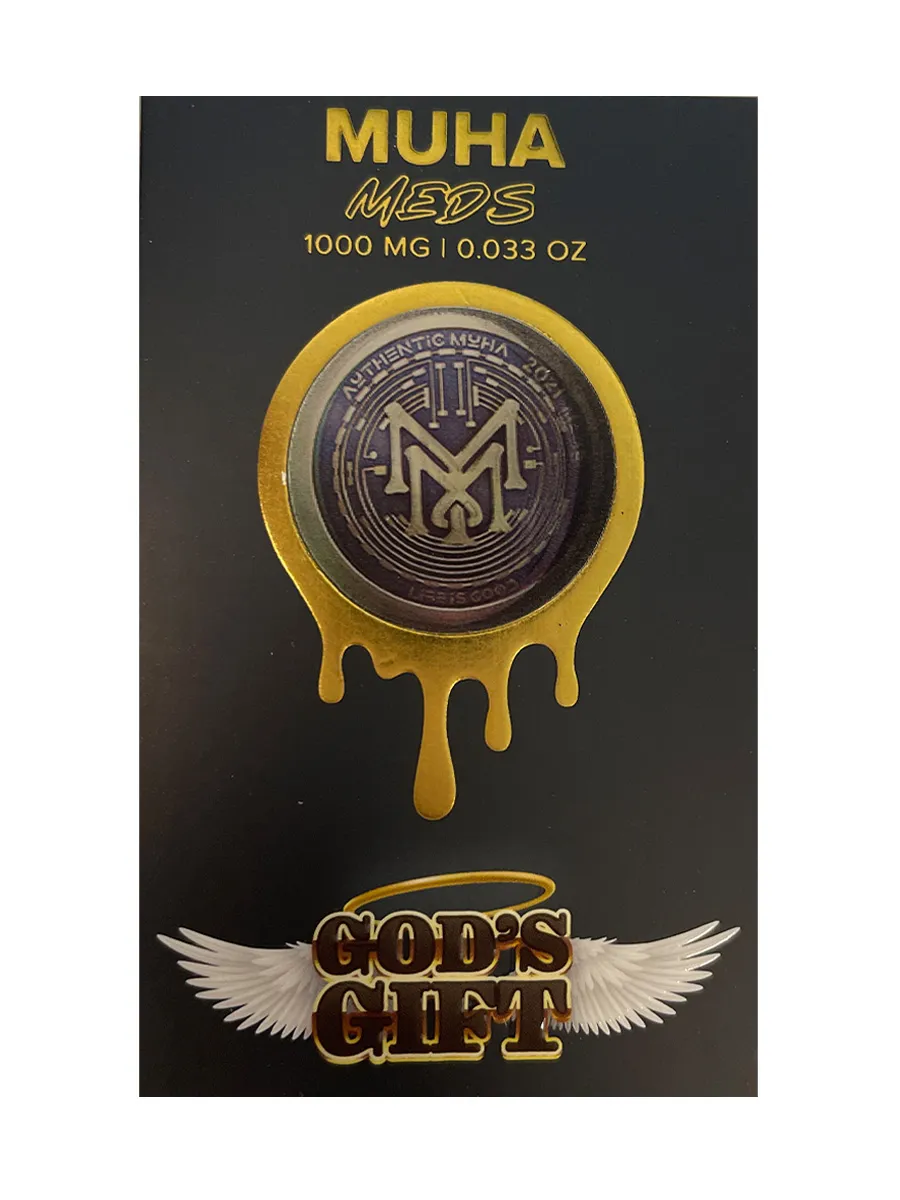 God's Gift Muha Meds Delta 10 Cartridge 1G