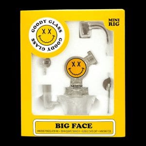 Goody Glass Big Face Mini Rig 4-Piece Kit
