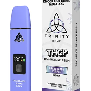 Granddaddy Purple Trinity Mega XXL THCP Knock Out Blend Vape Pen 3.5ML