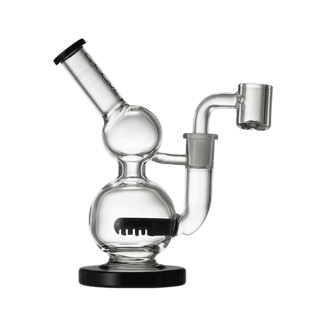Groove Mini Round Glass Rig - clrblk / us