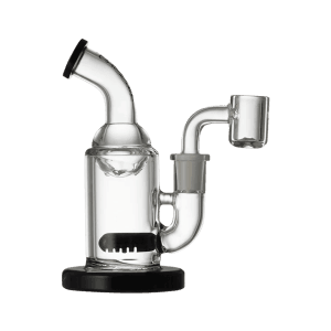 Groove Mini Tube Glass Rig - clrblk / us