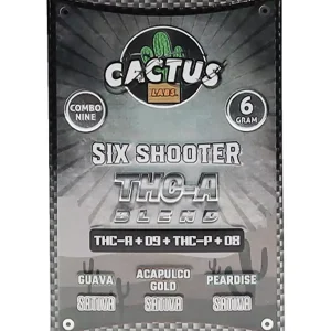 Guava | Acapulco Gold | Peardise Cactus Labs THC-A Blend Vape 6g