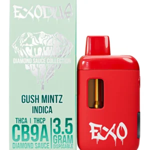 Gush Mintz Exodus Diamond Sauce Collection Disposable 3.5G