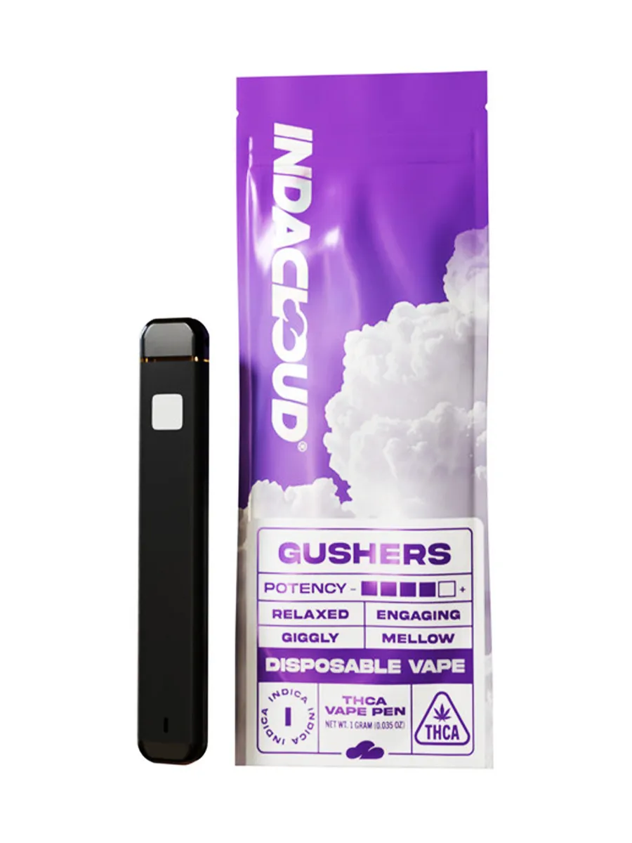 Gushers IndaCloud THCA Disposable Vape Pen 1G
