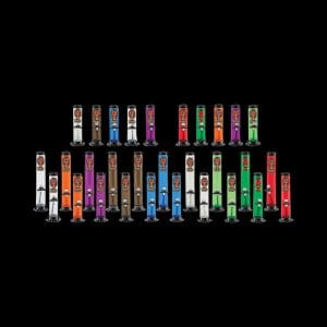 Headway Straight Tube Acrylic Pipes - 30 Pack