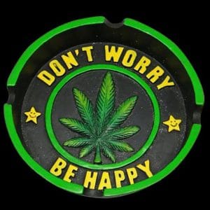Hemp Leaf Ashtray