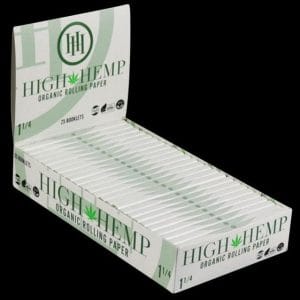 High Hemp Organic Rolling Papers - 25 Pack