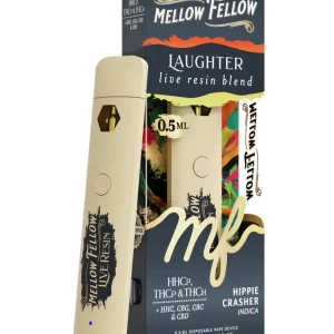 Hippie Crasher Mellow Fellow Laughter Live Resin Blend Vape 0.5ML