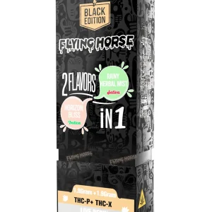 Horizon Bliss | Rainy Herbal Mist Flying Horse 2in1 Live Resin Disposable 3.8G
