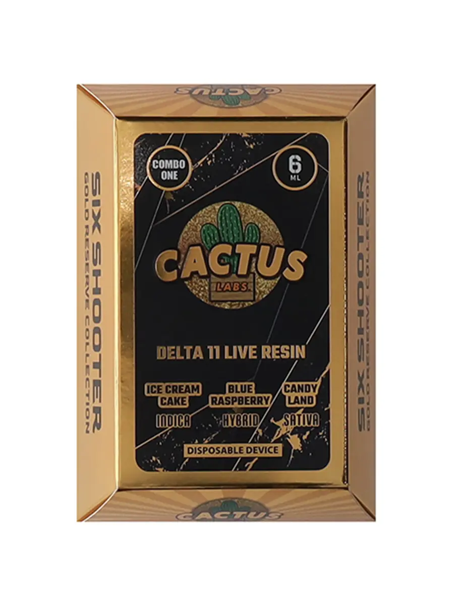 Ice Cream Cake | Blue Raspberry | Candy Land Cactus Labs Gold Reserve D11 Vape 6G