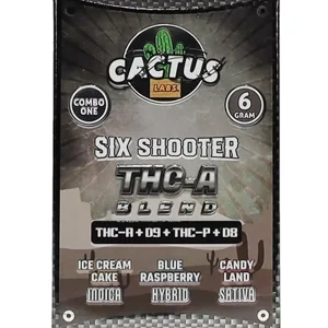 Ice Cream Cake | Blue Raspberry | Candy Land Cactus Labs THC-A Blend Vape 6g