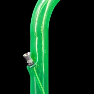 JM Plastics Acrylic Curved Tube Bong