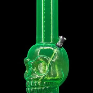 JM Plastics Acrylic Skull Chamber Bong