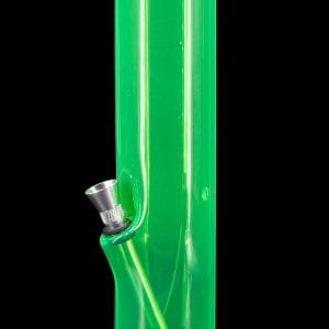 JM Plastics Acrylic Straight Tube Basic Bong