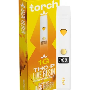 Jack Herer Torch THC-P Live Resin Disposable 1G