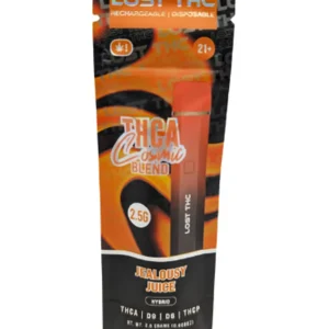 Jealousy Juice Lost THC Cosmic Blend THCA Disposable 2.5G