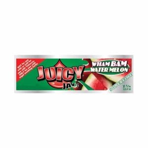 Juicy Jay 1 1/4" Super Fine Wham Bam Watermelon Rolling Papers 5 Pack