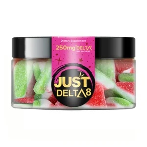 Just Delta 8 Watermelon Gummies 250mg