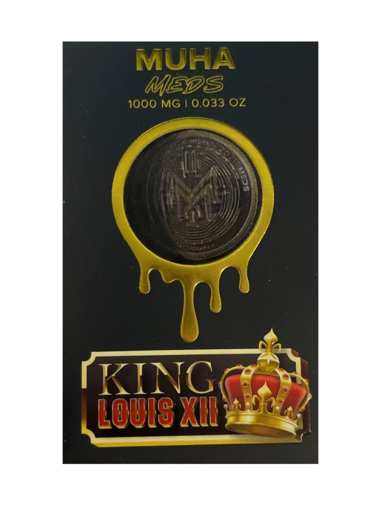 King Louis XII Muha Meds Delta 10 Cartridge 1G