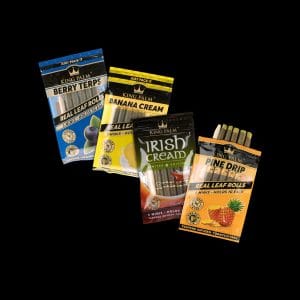 King Palm Flavor Mini Size Pre Rolled Leaf Tubes - Combo 5 Pack