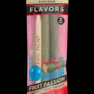 King Palm Hand Rolled Leaf Blunt Wraps - 20 Pack