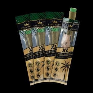 King Palm King XL Natural Pre Roll Palm Leaf Tubes - 4 Packs of 1